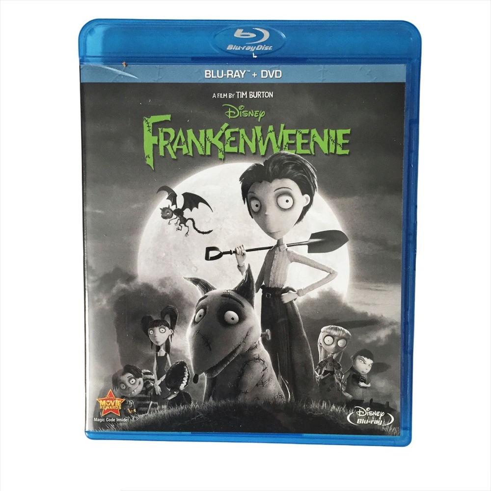 Disney Tim Burton’s Frankenweenie Blu ray + DVD Set